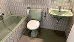 Badkamerset - Vintage - 2 lavabo + 2 WC + handenwasser …, Doe-het-zelf en Bouw, Ophalen, Gebruikt, Toilet