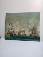 Zeeslag bij Navarino 1827, Verzamelen, Foto's en Prenten, Ophalen of Verzenden