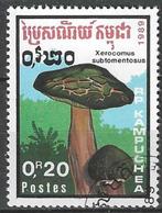 Kampuchea 1989 - Yvert 871A - Paddenstoel (ST), Postzegels en Munten, Verzenden, Gestempeld