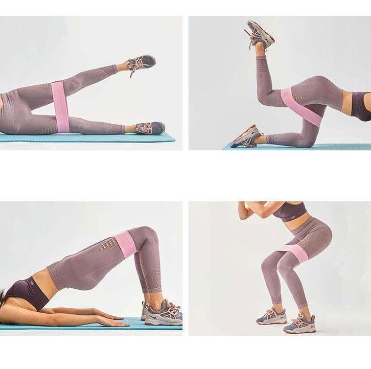 Luxe elastiekenset kort weerstandsbanden set, Sports & Fitness, Yoga & Pilates, Neuf, Accessoire de yoga, Enlèvement ou Envoi