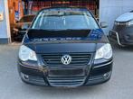 Volkswagen Polo 1.2 Benzine 2007 Airco, Auto's, Voorwielaandrijving, Stof, 1198 cc, Zwart