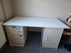 GRATIS witte bureau, Enlèvement, Utilisé, Bureau