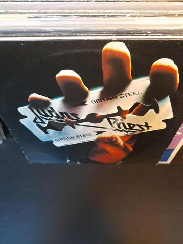 lp - judas priest - british steel beschikbaar voor biedingen