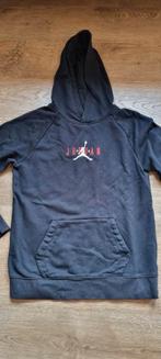zwarte trui Nike Jordan met kap maat 164 - 176, Gebruikt, Trui of Vest, Ophalen of Verzenden, Nike Jordan