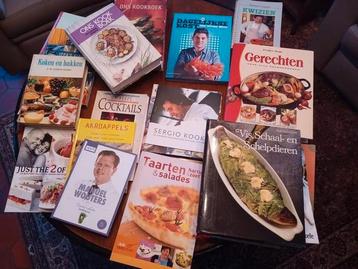 Lot de 24 livres culinaires