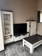 TV meubel set 4 stuks, Huis en Inrichting, Kasten |Televisiemeubels, Ophalen, Modern landelijk, Zo goed als nieuw, 200 cm of meer