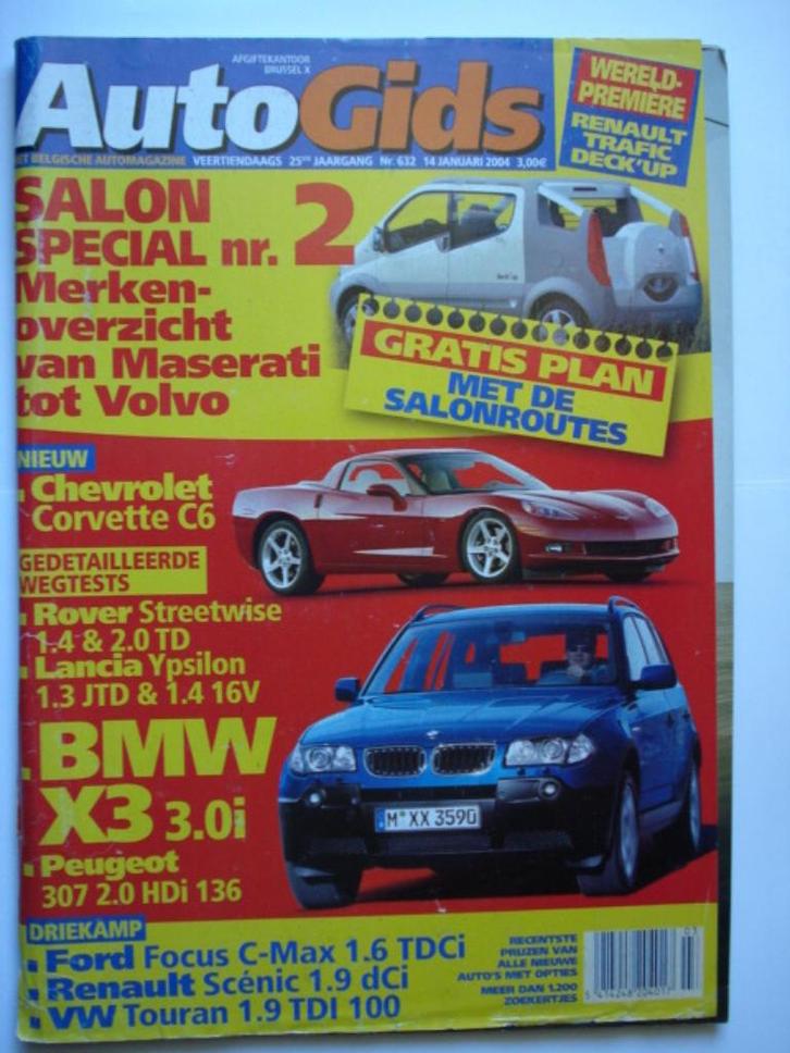 AutoGids 632, Livres, Autos | Brochures & Magazines, Utilisé, Général, Envoi