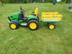 John Deere elektrische kindertractor, Kinderen en Baby's, Ophalen, Gebruikt