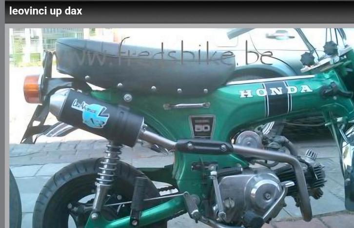 OPZOEK naar deze uitlaat Dax/Monkey/Crf, Fietsen en Brommers, Brommers | Honda, Ophalen