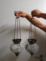 Oosterse hanglampen, Huis en Inrichting, Lampen | Hanglampen, Nieuw, Glas, Oosters, 50 tot 75 cm