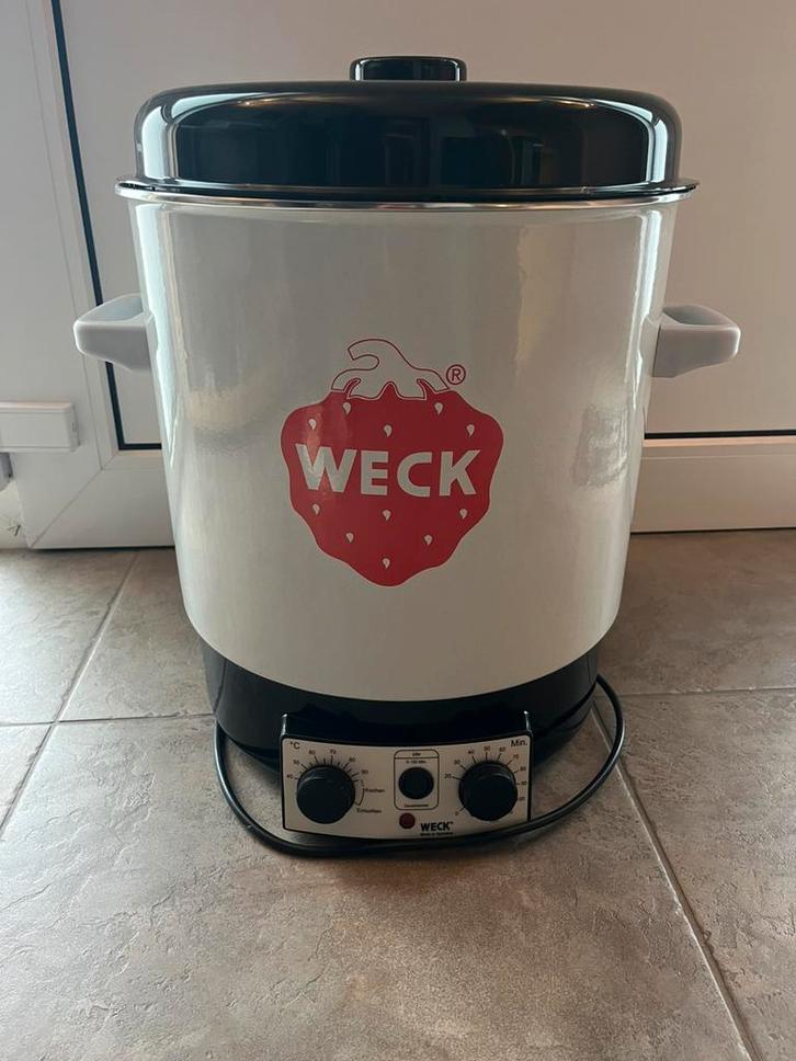 Weck volautomatische inmaakketel met timer, Elektronische apparatuur, Overige elektronische apparatuur, Zo goed als nieuw, Ophalen