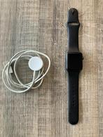 Apple Watch Series 3 - 38 mm - bandje S/M, Handtassen en Accessoires, Smartwatches, Gebruikt, Zwart, IOS, Ophalen of Verzenden