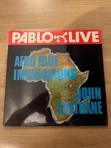 JOHN COLTRANE - AFRO BLUE IMPRESSIONS (PABLO RECORDS) beschikbaar voor biedingen