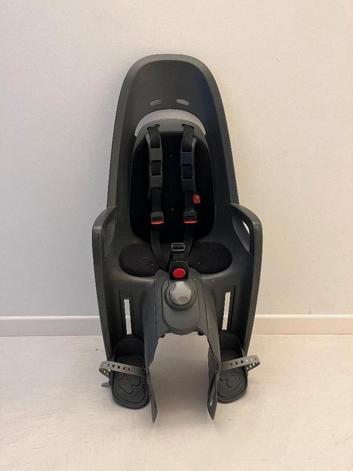 fietsstoel HAMAX, Fietsen en Brommers, Fietsaccessoires | Fietsstoeltjes, Gebruikt, Achterzitje, 9 t/m 36 kg, Voetsteuntjes, Ophalen