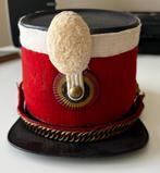 Shako - sjako 2 jagers te paard model 1963, Verzamelen, Ophalen of Verzenden, Landmacht, Helm of Baret