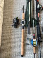 3 Roofvis hengels abu garcia/ dam / arca, Watersport en Boten, Ophalen, Zo goed als nieuw, Molen