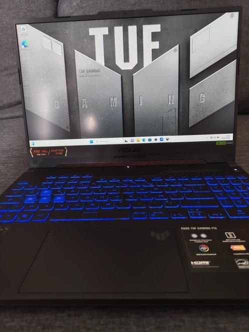 Asus TUF RTX 4700 voor gaming, Computers en Software, Windows Laptops, Nieuw, 15 inch, SSD, 4 Ghz of meer, 16 GB, Azerty, Met videokaart
