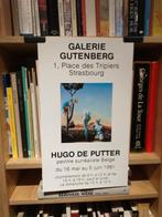 Hugo De Putter 1981 affiche Galerie Gutenberg, Ophalen of Verzenden, Zo goed als nieuw