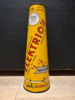 Bidon huile conique elektrion a vendre olieblik oil can, Verzamelen, Ophalen of Verzenden