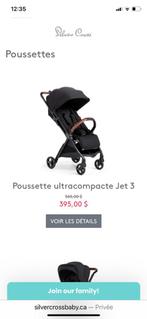Pousette pliable silvercross +chancelière+ porte bébè Lafuma, Enfants & Bébés, Poussettes & Combinaisons, Enlèvement, Comme neuf