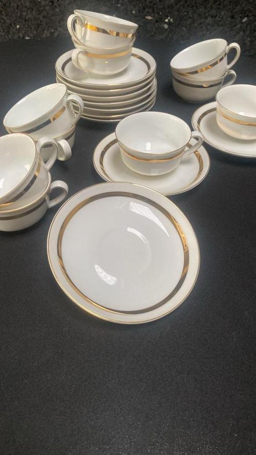 Stijlvol vintage Arzberg mokkakopje‑set, Antiek en Kunst, Antiek | Porselein, Ophalen of Verzenden