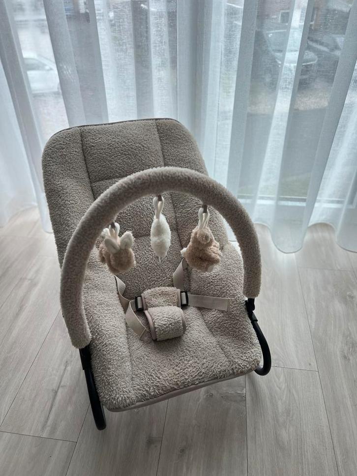 Wipstoel Little Dutch - Beige, Enfants & Bébés, Relax bébé, Comme neuf, Chaise rebondissante, Réglable, Enlèvement