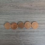 5 munten van 1 cent van 1999, Ophalen of Verzenden, 1 cent