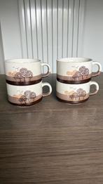 4 Vintage keramiek soep tassen, Enlèvement