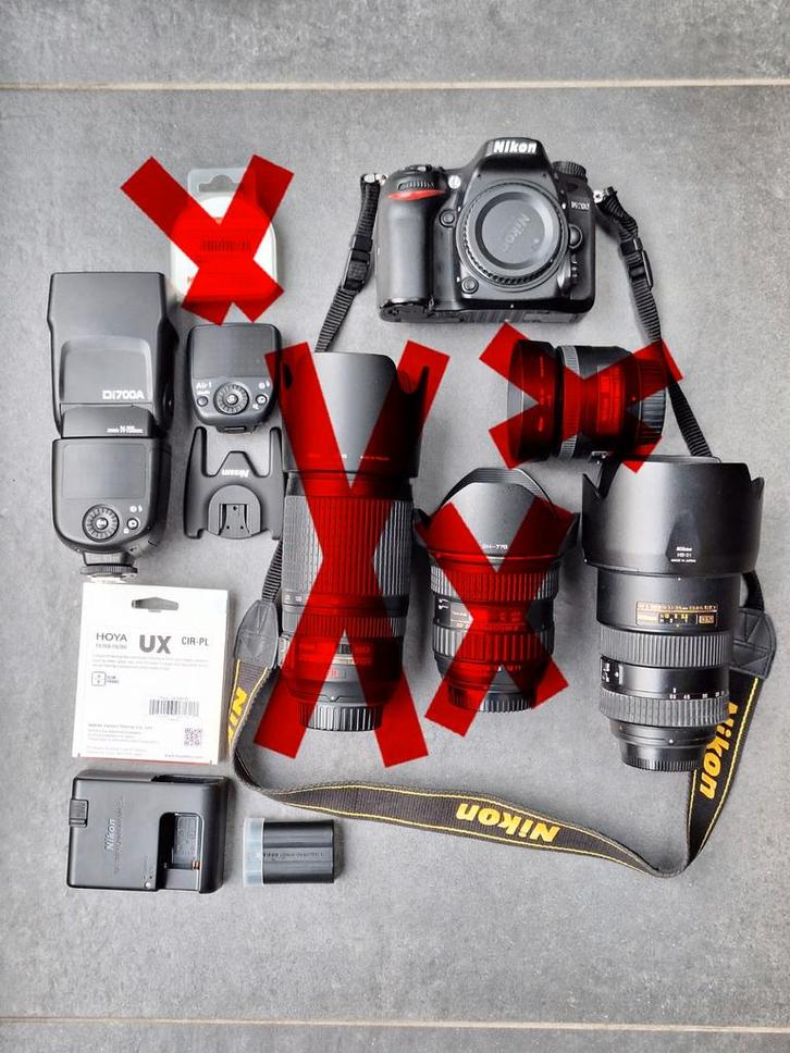 NIKON D7200 + Nikon 17-55 f2.8 + externe flitser & commander, Audio, Tv en Foto, Fotocamera's Digitaal, Gebruikt, Nikon, Ophalen of Verzenden