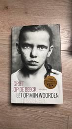 Griet Op de Beeck - Let op mijn woorden, Boeken, Zo goed als nieuw, Ophalen, Griet Op de Beeck