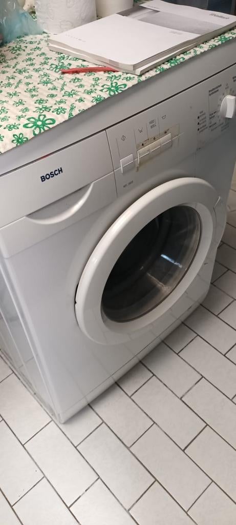 Wasmachiene bosch, Ophalen