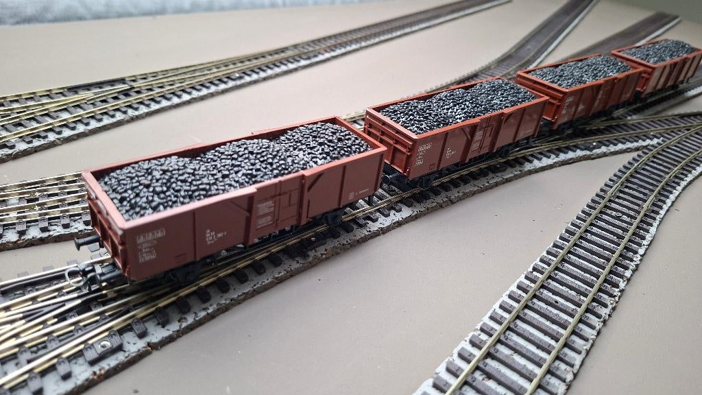 Marklin  (schaal H0) – Lot goederenwagons, Gelijkstroom of Wisselstroom, Wagon, Ophalen of Verzenden, Zo goed als nieuw