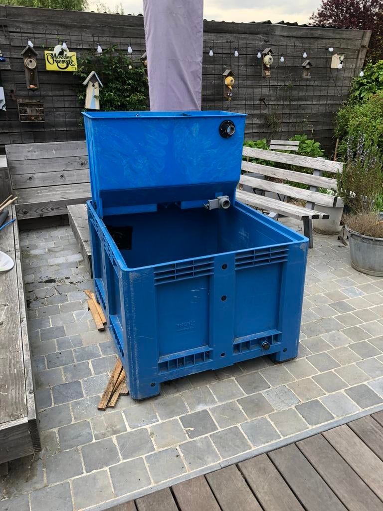 Kweekbak koi, Enlèvement, Comme neuf