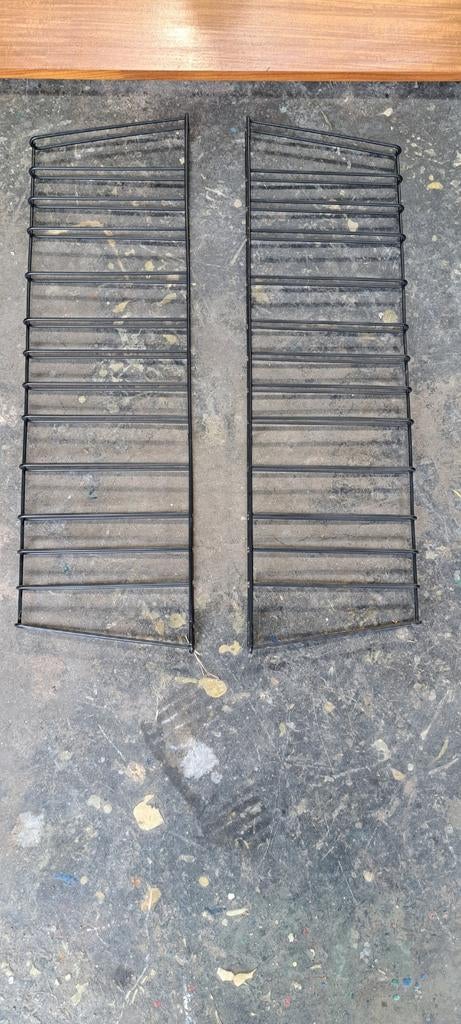 Vintage wandrek, Met plank(en), Gebruikt, ., Teakhout