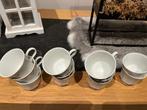 11 mokkatasjes of voor aperitiefsoepje of hapje, Gebruikt, Ophalen of Verzenden, Kom(men), Effen