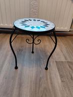 Bijzettafel in mozaik, Ophalen