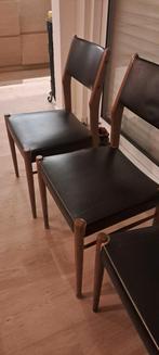 Set van 4 vintage stoelen in goede staat, Huis en Inrichting, Ophalen