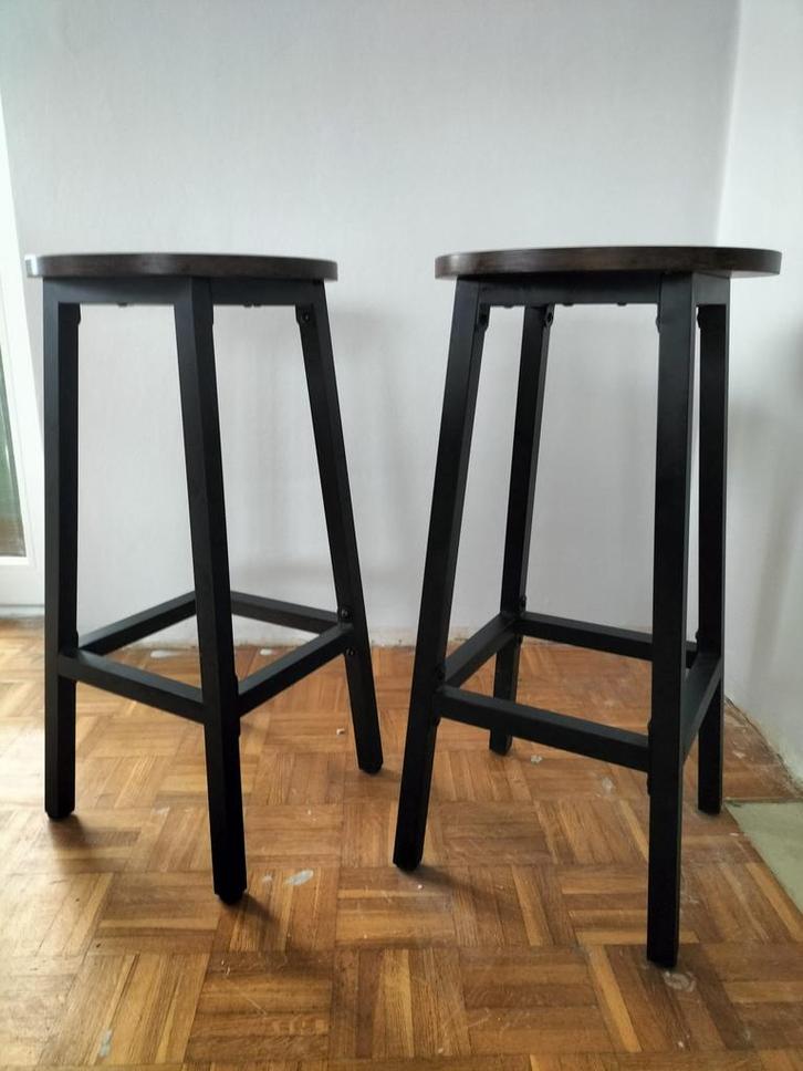 Barkrukjes in nieuwstaat, Huis en Inrichting, Barkrukken, Zo goed als nieuw, Ophalen