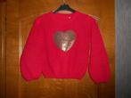 rode pull C&A mt 134, Kinderen en Baby's, Kinderkleding | Maat 134, Gebruikt, C&A, Meisje, Trui of Vest