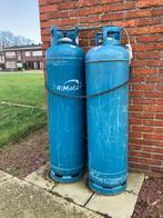 2 gasflessen 1 vol en 1 leeg propaan van primagaz, Caravanes & Camping, Accessoires de camping, Enlèvement, Utilisé