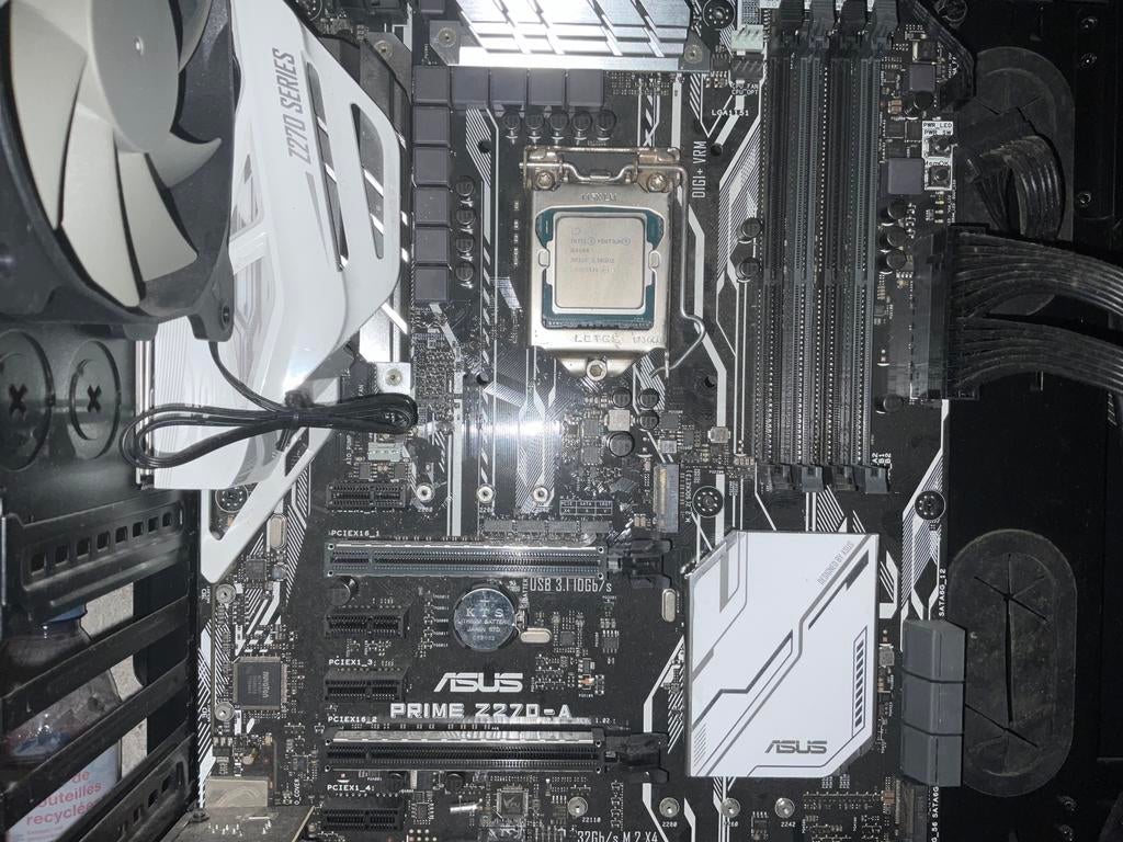 Asus Z 270 A Prime + Corsair HX850i PSU + CPU + Case, Computers en Software, Ophalen, Gebruikt, 3 tot 4 Ghz, SSD