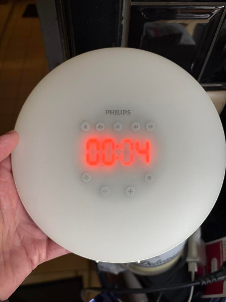 Philips wake uplight hf 3505 (met radio), Ophalen, Zo goed als nieuw