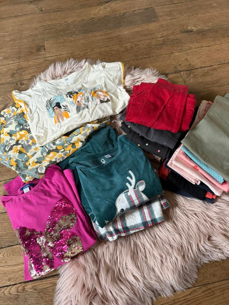 Lot vêtements fille 10 ans, Enlèvement ou Envoi, Utilisé