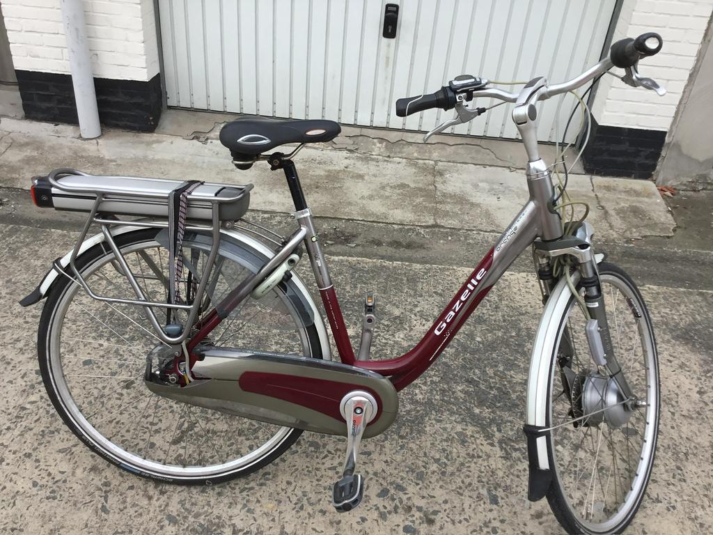 Gazelle fiets dame, Fietsen en Brommers, Elektrische fietsen, Ophalen, Zo goed als nieuw, Gazelle