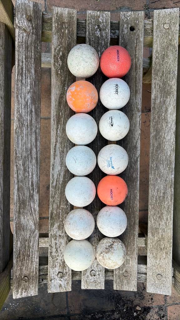 Hockeyballen, Sport en Fitness, Hockey, Gebruikt, Bal, Ophalen of Verzenden