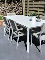Tuintafel en 6 stoelen, Tuin en Terras, Ophalen
