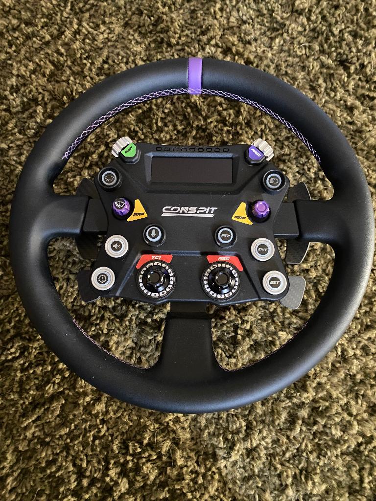 Conspit 310 APEX Steering Wheel Simracing, Games en Spelcomputers, Spelcomputers | Sony Consoles | Accessoires, Zo goed als nieuw
