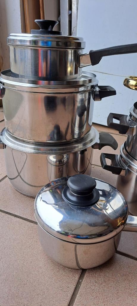 Kookpoten, Ophalen of Verzenden, Inox