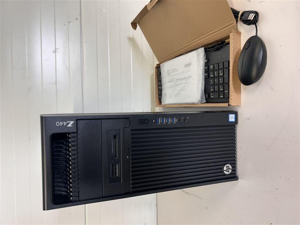 A7331. Z440 HP Workstation, pc met accessoires, in doos, Computers en Software, Ophalen of Verzenden, Gebruikt, Onbekend