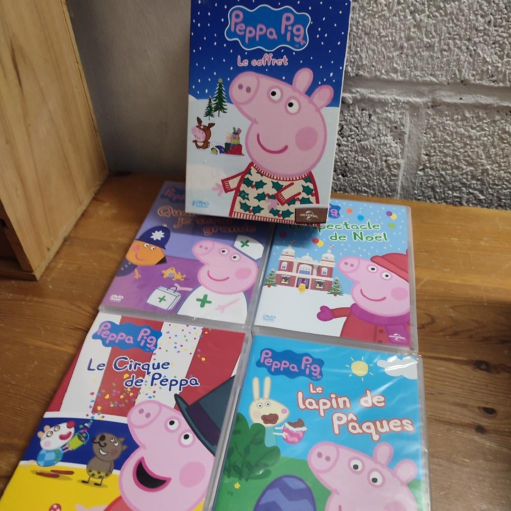 PEPPA PIG - Coffret DVD Compilation (44 épisodes), Enlèvement ou Envoi, Tous les âges, Coffret, Autres genres